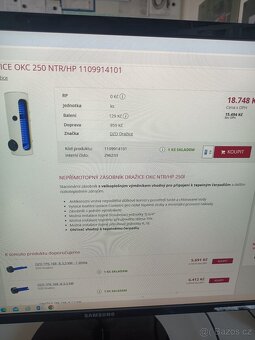 Akumulační nádoba, nepřímotopný ohřívač vody - 8