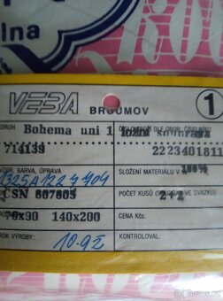 Retro DAMAŠKOVÉ povlečení - 8