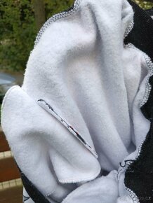 Juniorská mikina chlapecká, vel. XL, bílá-černo-červená - 8