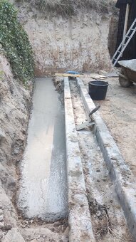 Zemní práce, štípání dřeva - 8