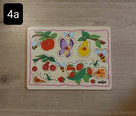 Vkládačka stavebnice dřevěná - 8