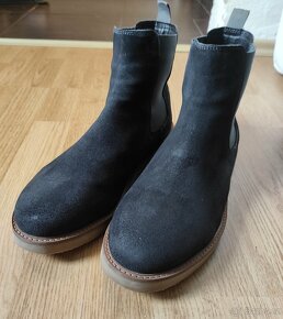 Pánské černé kotníkové boty Mango vel. 45 - 8