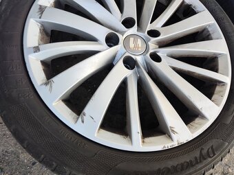 17"letní alu sada 5x112 origo Seat Exeo Audi A4 Octavia - 8