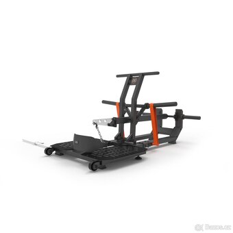 Posilovací stroje Booty Builder - Hip Trust, Belt squat - 8