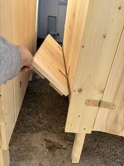 Nový velký dřevěný kurník – palubky 20mm – Doprava po ČR zda - 8