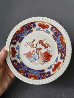 Porcelánový ručně malovaný nastolec Bareuther "Imari" - 8