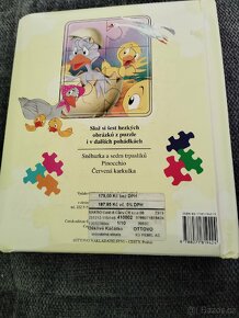 Puzzle"Medvídek PÚ"2x24, 1 knížka a dinosauři - 8