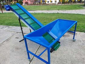 Dopravník - transportér na piliny, štěpku a uhlí - 8