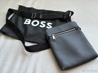 Pánská kožená taška přes rameno HUGO BOSS - 8