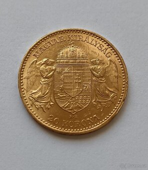 Zlaté 20koruny RU 1892,95,96,97 KB František Josef I - 8