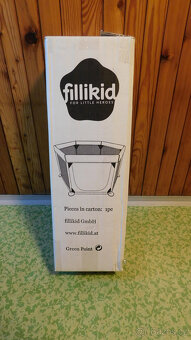 Dětská ohrádka Fillikid Prag 6-hranná Grey - 8