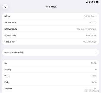 iPad mini 6 256gb Cellular - 8