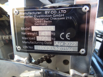 1000W Elektrokoloběžka E-Scooter VeGA VIRON HB-es1000a kolob - 8