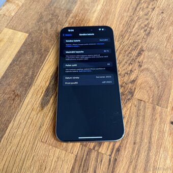 iPhone 15 Pro Max 256GB natural titan, rok záruka - 8