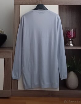 0039 Italy dámský luxusní lehký svetřík vel. S/M 100% vlna - 8