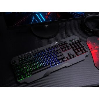 Marvo CM430 sada klávesnice s herní myší, podložkou a sluchá - 8