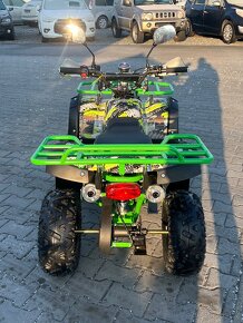 Dětská čtyřkolka Toronto 125cc 1G7 Deluxe -zelené grafity - 8