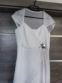 Lehoučké svatební šaty vel.44 - 8