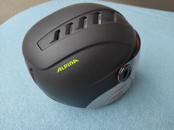 Lyžařská helma s vizorem, Alpina Carat le VISOR HM, 54-58 cm - 8