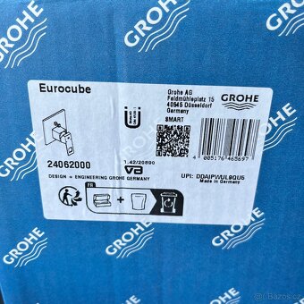 GROHE Eurocube páková podomítková sprchová baterie - 8