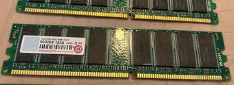 Paměti RAM do PC, typu DDR, DDR2 a DDR3, uvedená cena je za - 8