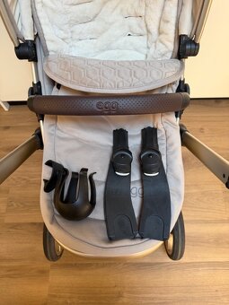 Kočárek Egg 2 set Platinum 9 v 1 Feather/Champagne - 8