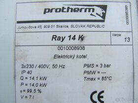 ELEKTROKOTEL PROTHERM 14KW - RAY 14K + TERMOSTAT - 8
