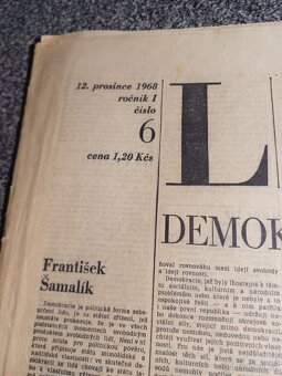 Historicke casopisy,noviny,1948 a 1968 - 8