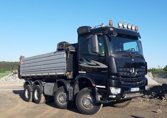 MB AROCS 8x4 Bordmatic/ termokorba/CRAMARO/ ALU disky/ tažné - 8