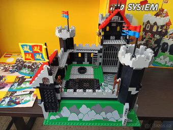 LEGO Castle 6086 Black knight's Castle +návod +box +poster - 8