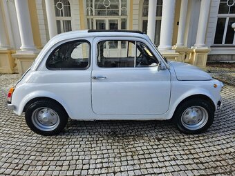 Fiat 500L 1973 Dovoz Itálie  Bez koroze Zánovní motor - 8