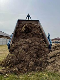 ZEMNÍ PRÁCE - BAGROVÁNÍ - DOVOZ A ODVOZ MATERIÁLU - 8