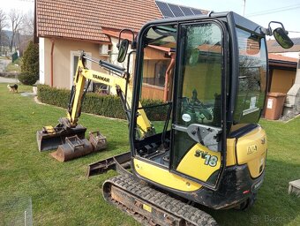 Prodám mini bagr Yanmar SV18 - 8