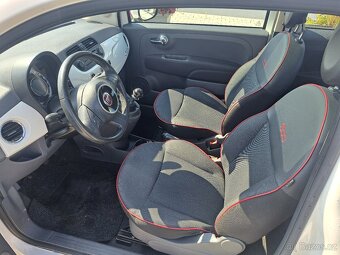 Fiat 500 1.2 i,  52 KW, jen 126 t. Km, R. 2014. - 8
