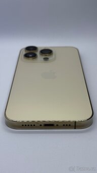 iPhone 14 Pro 512 GB Gold - Baterie 100 %, Záruka - 8