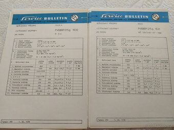SEŘIZOVACÍ PŘEDPISY VSTŘIKOVACÍCH SOUPRAV - 8
