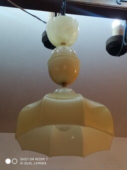 Stará starožitná celoskleněná Art Deco stahovačka stahovací - 8