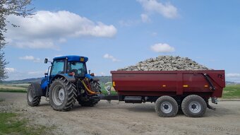 Traktorový návěs,Vlek za Traktor,Vlečka,Přívěs,Dumper 10t - 8