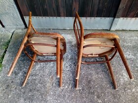 Retro židle 2 ks - 8