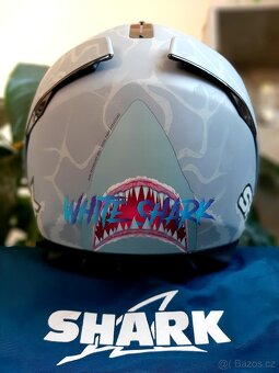 Přilba Shark Spartan Carbon / Replica Lorenzo..  NOVÁ - 8