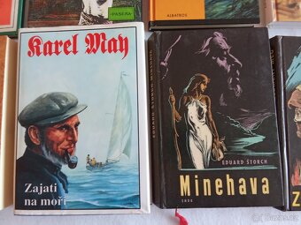 Knihy pro chlapce - ZANE GREY, KAREL MAY a jiné - 8
