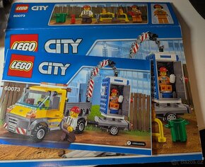LEGO CITY 60073 dodávka s kadibudkou - 8