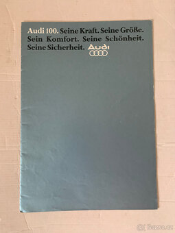 Staré prospekty Audi 80, 100 z let 1969-1978 - 8
