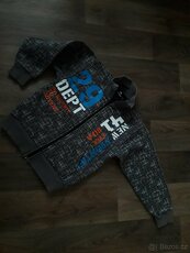 Mikina vel.116/122 teplá s choupkem - 8