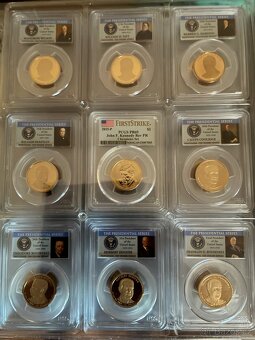 President $1 dollars zlata serie - 8