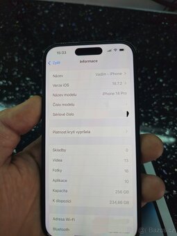 iPhone 14 Pro 256 GB – Elegantní výkon s příslušenstvím - 8