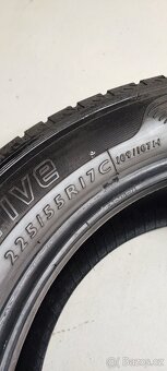 225/55/17C Dunlop Econodrive, 2023, 8.2mm. - 8