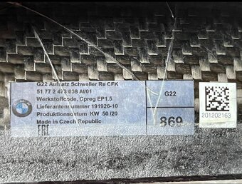 BMW G22 G23 Carbon performance Prahy - 8