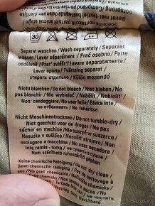 KHUJO jarní/podzimní kabátek trenčkot s páskem s logy - 8
