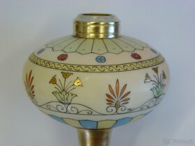 Petrolejová lampa značená Rudolstadt Germany - 8